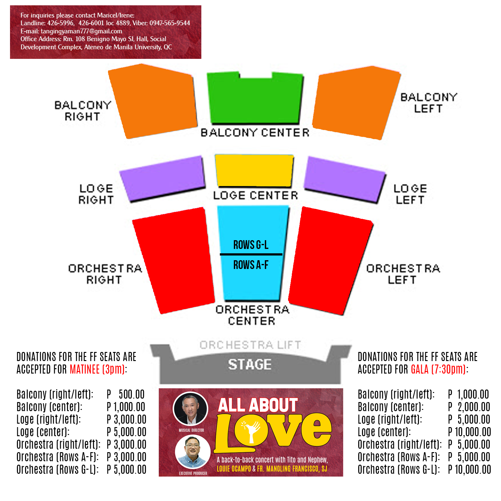 AAL Seat planWith Prices